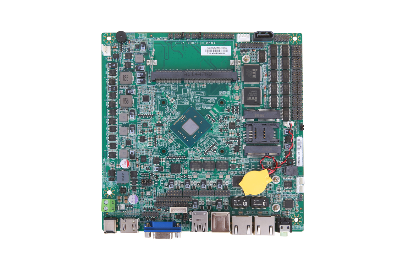新品發(fā)布|基于Intel?Bay Trail-D J1900處理器、多USB口、多COM口的MINI-ITX工業(yè)主板